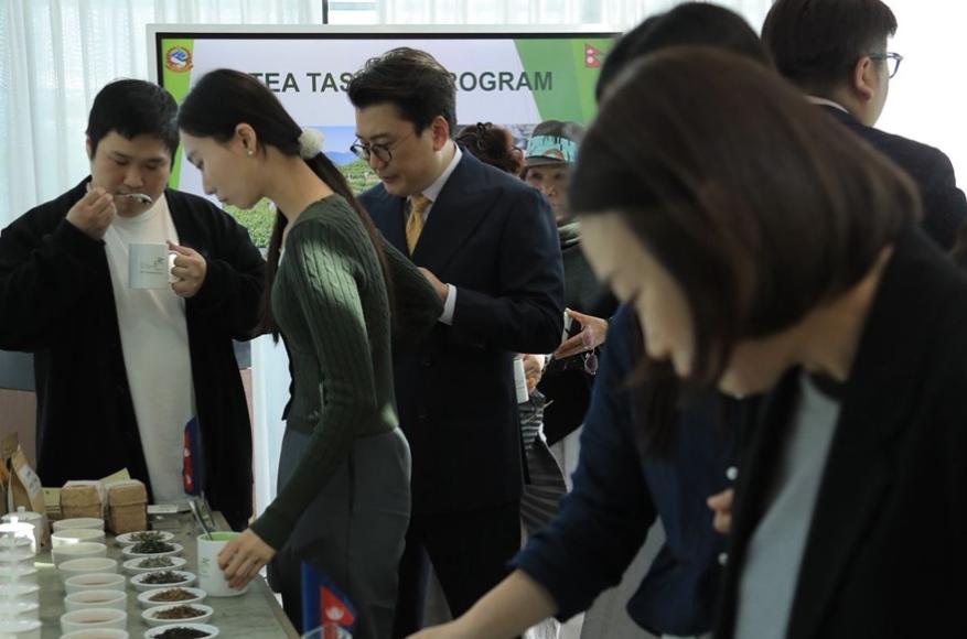 दक्षिण कोरियामा नेपाली चिया प्रवर्दन कार्यक्रम